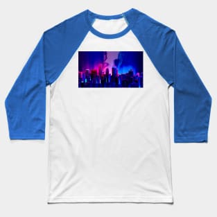 Colored Lights Baseball T-Shirt